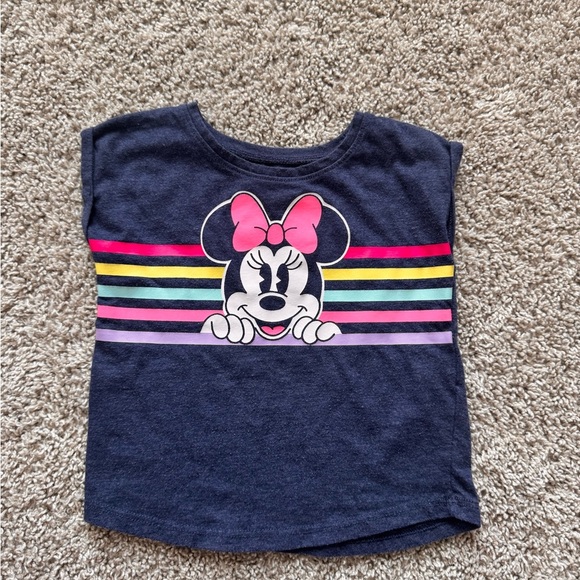 Baby Girls Disney Outfit Minnie Mouse Top and shorts set colorful size 12 months - Picture 3 of 11